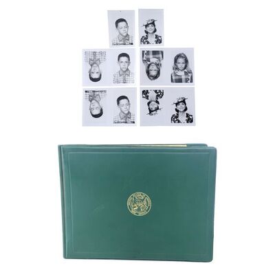 Lot # 740: Forrest Gump (1994) - Forrest Gump's (Tom Hanks) Certificate of Appreciation and Family Photo Booth Pictures