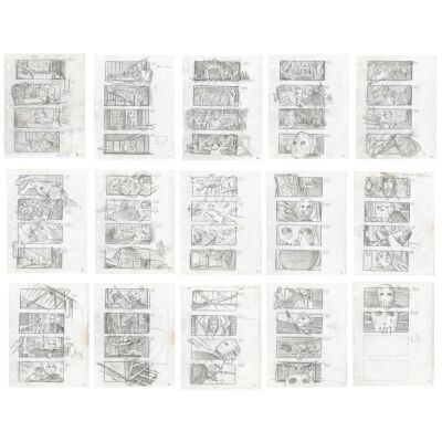 Lot # 746: Friday The 13th (2009) - Set of 15 Hand-Drawn Doug Brode ...