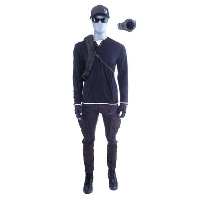 Lot # 760: Gemini Man (2019) - Junior's Cartagena Costume and Accessories