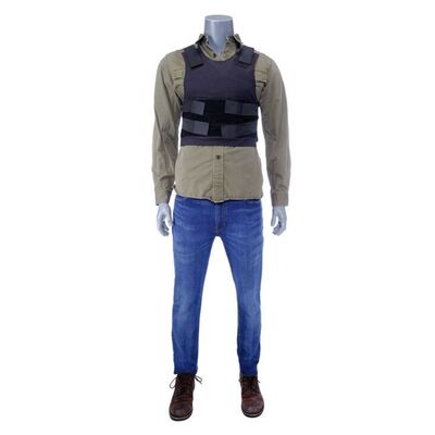 Lot # 761: Gemini Man (2019) - Henry Brogan's Final Battle Costume