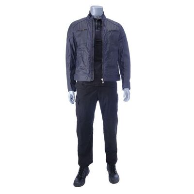 Lot # 762: Gemini Man (2019) - Junior's Final Battle Costume and Accessories