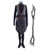 Lot # 802: Hansel & Gretel: Witch Hunters (2013) - Red Haired Witch's Full Costume and Broomstick