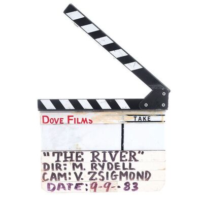 Lot # 815: Heaven's Gate (1980)/The River (1984) - Clapperboard