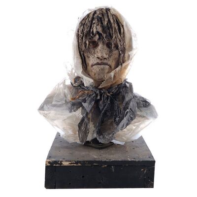 Lot # 840: I Am Legend (Unproduced, Ridley Scott) - Mud Covered Makeup Test Head