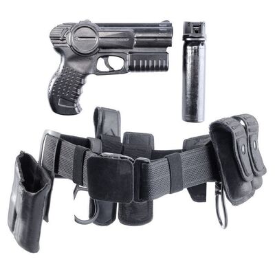 Lot # 844: I, Robot (2004) - Detective Pistol, Spray and Police Belt
