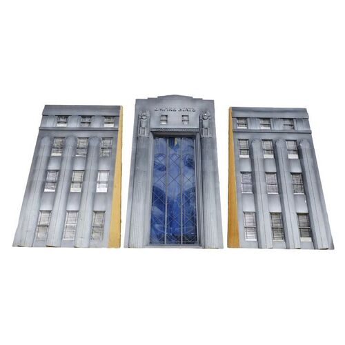 Lot # 860: James And The Giant Peach (1996) - Empire State Building Model Miniature Panels