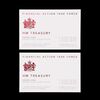 Lot # 864: James Bond: Casino Royale (2006) - Vesper Lynd's (Eva Green) International Liaison Officer HM Treasury Business Cards