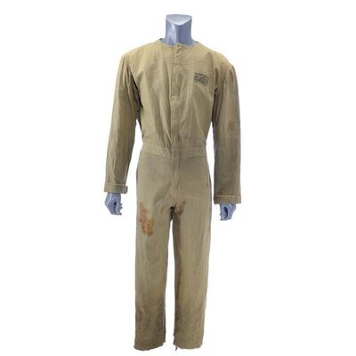 Lot # 873: Judge Dredd (1995) - Herman "Fergee" Ferguson's (Rob Schneider) Aspen Colony Jumpsuit