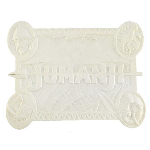 Lot # 877: Jumanji (1994) - Production-Made Jumanji Game Face-Plate Castings