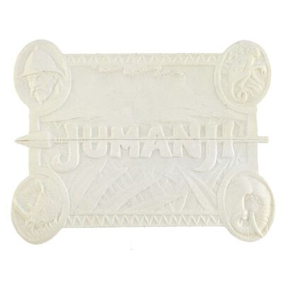 Lot # 877: Jumanji (1994) - Production-Made Jumanji Game Face-Plate Castings
