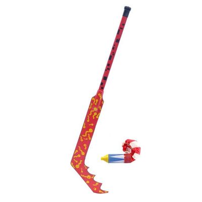 Lot # 886: Killer Klowns From Outer Space (1988) - Hockey Stick and Party Favor