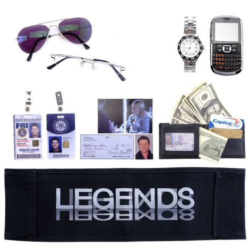 Lot # 912: Legends (T.V. Series, 2014 - 2015) - Set of Martin Odum's (Sean Bean) Belongings