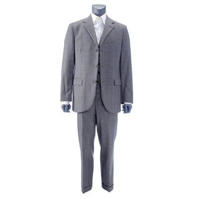 Lot # 923: Mad Men (T.V. Series, 2012) - Roger Sterling's (John Slattery) Three-Piece Suit
