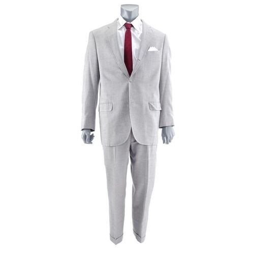 Lot # 924: Mad Men (T.V. Series, 2007) - Roger Sterling's (John Slattery) Two-Piece Suit