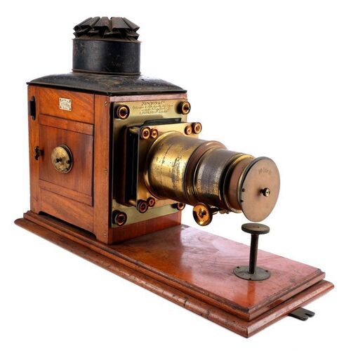 Lot # 926: Unknown Production - Howard Kazanjian Collection: Newton and Co. Magic Lantern