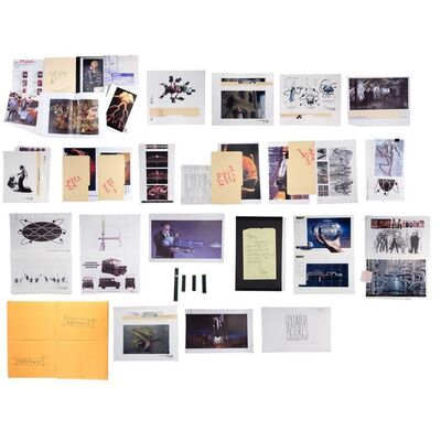 Lot # 972: Men In Black II (2002) - Extensive Collection of Production Research Material, Memos and Set Blueprint