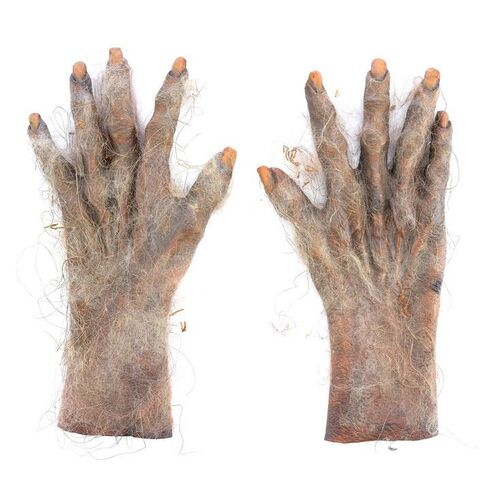 Lot # 977: Michael Jackson's Thriller (Music Video, 1983) - Hairy Monster Gloves