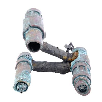 Lot # 982: Mighty Morphin' Power Rangers (T.V. Series, 1993 - 1995) - Villain Patinated Weapon
