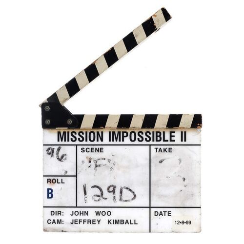 Lot # 988: Mission: Impossible 2 (2000) - Clapperboard
