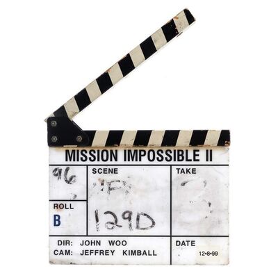 Lot # 988: Mission: Impossible 2 (2000) - Clapperboard