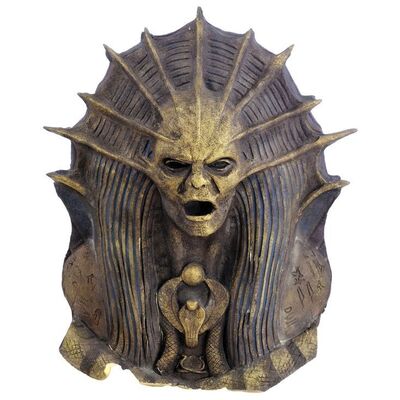 Lot # 996: The Mummy (2017) - Ahmanet (Sofia Boutella) Sarcophagus Promotional Relief