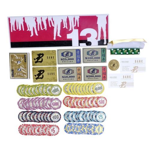 Lot # 1023: Ocean's Thirteen (2007) - Set of Bank Casino Ephemera