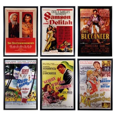 Lot # 1037: The Offer (T.V. Series, 2022) - Set of Six Framed Reproduction Paramount Movie Posters