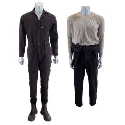 Lot # 1043: The One (2001) - Pair of Gabe Law and Gabriel Yulaw's (Jet Li) Costumes