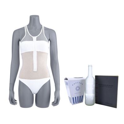 Lot # 1047: Passengers (2016) - Aurora Lane's (Jennifer Lawrence) Swimsuit and Avalon Ephemera