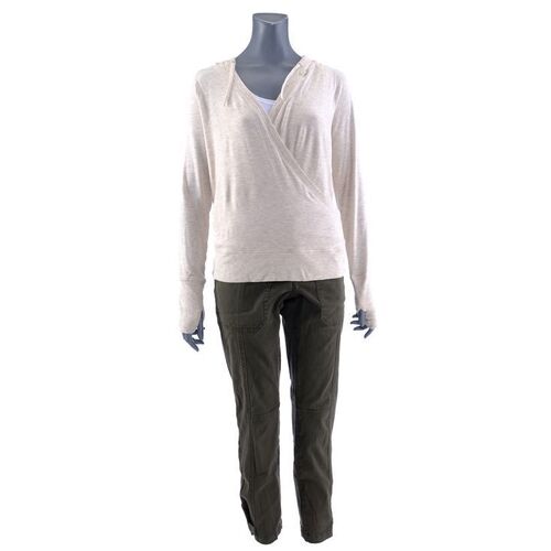 Lot # 1049: Passengers (2016) - Aurora Lane's (Jennifer Lawrence) Dark Green Pants Costume