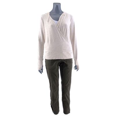 Lot # 1049: Passengers (2016) - Aurora Lane's (Jennifer Lawrence) Dark Green Pants Costume