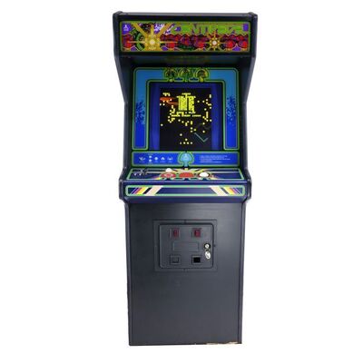 Lot # 1068: Pixels (2015) - Light-Up Centipede Arcade Machine