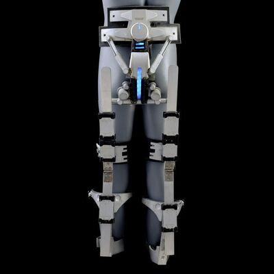 Lot # 1084: Prometheus (2013) - Peter Weyland's (Guy Pearce) Light-Up Exoskeleton Leg Rig