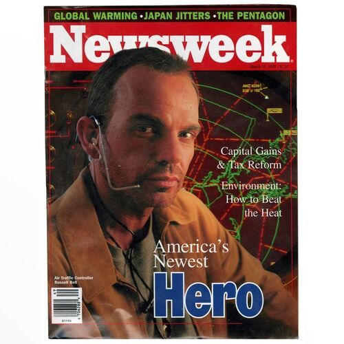 Lot # 1087: Pushing Tin (1999) - Russell Bell (Billy Bob Thornton) Newsweek Magazine