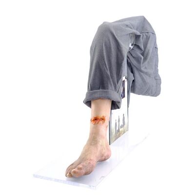 Lot # 1088: A Quiet Place Part II (2020) - Marcus Abbott's (Noah Jupe) SFX Insert Leg Display