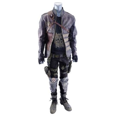 Lot # 1092: Resident Evil: The Final Chapter (2016) - Christian's (William Levy) Costume and Weapons
