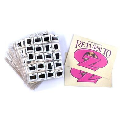 Lot # 1094: Return To Oz (1985) - Set of Production and Continuity Slides with Screener Cards
