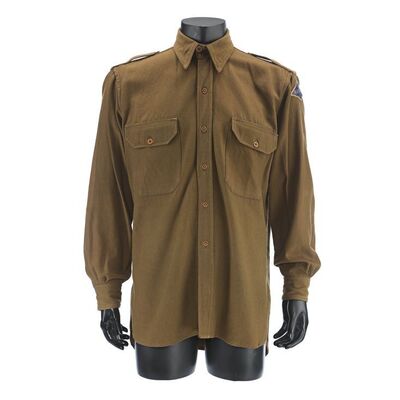 Lot # 1107: Saving Private Ryan (1998) - Captain Miller's Army Rangers Shirt