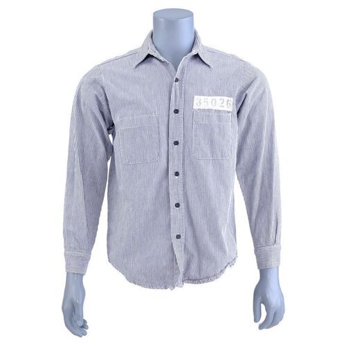 Lot # 1118: The Shawshank Redemption (1994) - Shawshank Prison Inmate Shirt