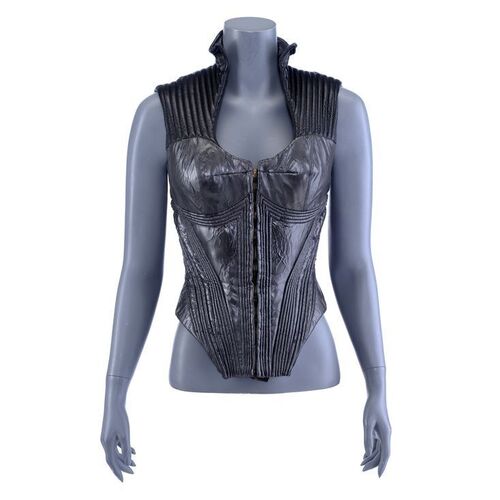 Lot # 1132: Spawn (1997) - Jessica Priest's (Melinda Clarke) Black Bustier