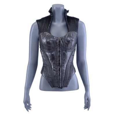Lot # 1132: Spawn (1997) - Jessica Priest's (Melinda Clarke) Black Bustier
