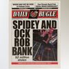 Lot # 1154: Spider-Man 2 (2004) - "Spidey and Ock Rob Bank" Daily Bugle Newspaper with Inserts