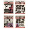 Lot # 1155: Spider-Man 2 (2004) - Set of Four Daily Bugle Newspaper Covers