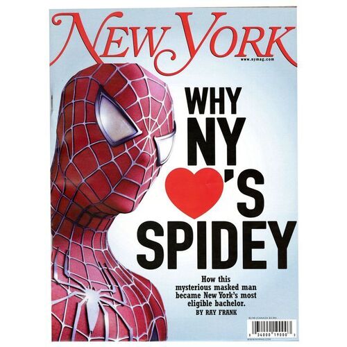 Lot # 1156: Spider-Man 3 (2007) - "Why NY Loves Spidey" New York Magazine