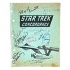 Lot # 1158: Star Trek: The Original Series (T.V. Series, 1966 - 1969) - Gene Roddenbery and Cast-Autographed Fanzine Cover