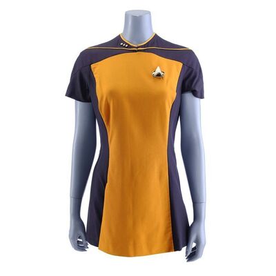 Lot # 1159: Star Trek: The Next Generation (T.V. Series, 1987 - 1994) - Starfleet Operations Division Skant Costume