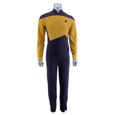 Lot # 1164: Star Trek: The Next Generation (T.V. Series, 1991 - 1994) - Men's Starfleet Operations Costume