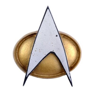 Lot # 1165: Star Trek: The Next Generation (T.V. Series, 1987 - 1994) - Starfleet Combadge