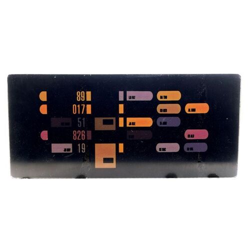 Lot # 1194: Star Trek: Voyager (T.V. Series, 1995 - 2001) - Sickbay Biobed LCARS Panel