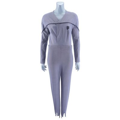 Lot # 1197: Star Trek: Voyager (T.V. Series, 2001) - Alternate Future Starfleet Cadet Costume